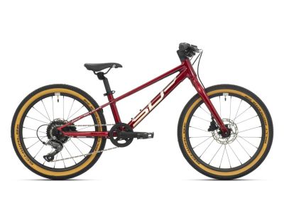 Superior Team 20 detský bicykel, gloss dark red/hologram chrome