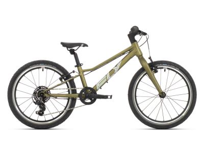 Bicicletă copii Superior F.L.Y. 20 VB, matte olive metallic/hologram chrome