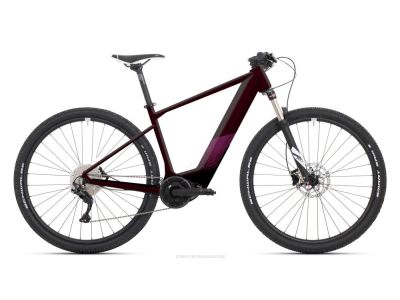 Superior eXC 7039 WB 29 bicicletă electrică pentru femei, negru lucios curcubeu/violet