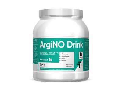 Kompava ArgiNO Drink Energy Drink, 350 g/32 Dosen, Apfel-Limette