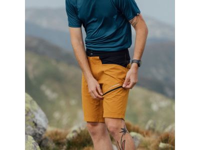 Northfinder MATHEW shorts, cinnamon/black