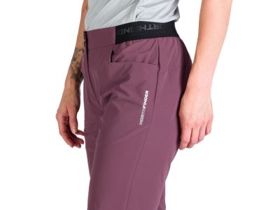 Northfinder CAROLE 3/4 women&#39;s shorts, plum