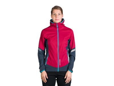 Northfinder DELORES női kabát, cseresznye/kék