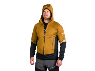 Northfinder KEVIN sweatshirt, mustard/black