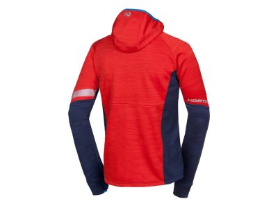 Northfinder KEVIN sweatshirt, red/blue