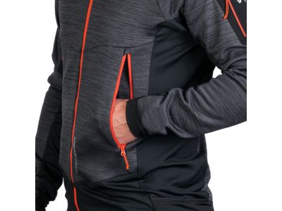 Northfinder SAMMY sweatshirt, grey/black