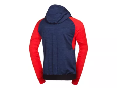 Bluza Northfinder KEN w kolorze czerwono-niebieskim