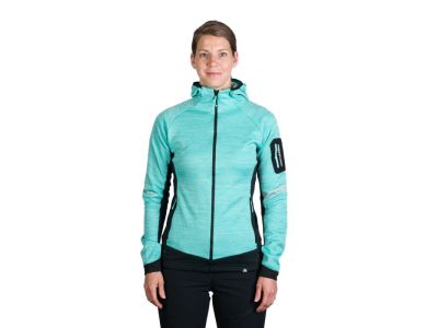 Northfinder PAT Damen-Sweatshirt, hellblau/schwarz