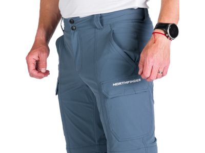 Pantaloni cu fermoar Northfinder MATT, blugi