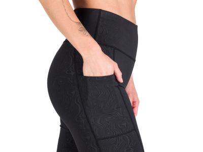 Northfinder DIANNE női leggings, fekete mintás