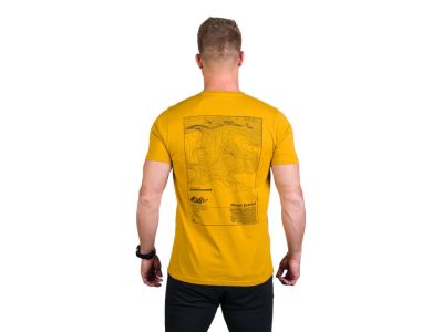 Northfinder TRENTON tričko, goldenyellow