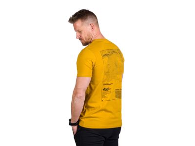 Koszulka Northfinder TRENTON w kolorze złoto-żółtym
