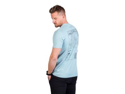 Northfinder TRENTON T-Shirt, himmelblau