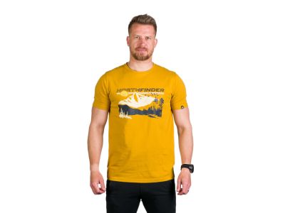 Northfinder JEDEDIAH T-shirt, goldenyellow