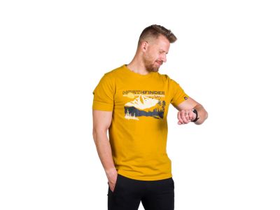 Northfinder JEDEDIAH T-shirt, goldenyellow