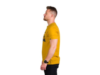 Northfinder JEDEDIAH T-shirt, goldenyellow