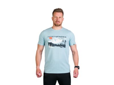 Northfinder JEDEDIAH T-Shirt, himmelblau