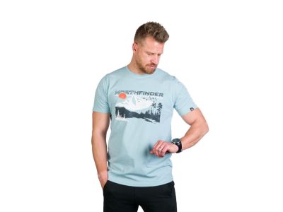 Northfinder JEDEDIAH T-shirt, skyblue