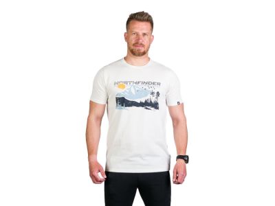 Northfinder JEDEDIAH T-Shirt, weiß