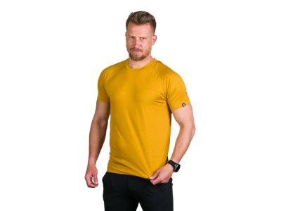 Northfinder TYRELL T-shirt, golden yellow