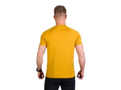 Koszulka T-shirt Northfinder TYRELL, złotożółta