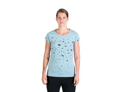 Northfinder JUDITH Damen-T-Shirt, himmelblau