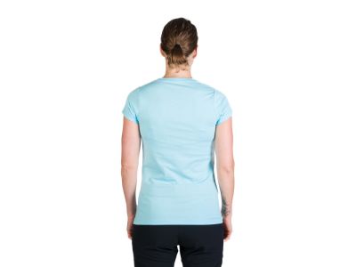 Damska koszulka Northfinder MABLE w kolorze jasnoniebieskim
