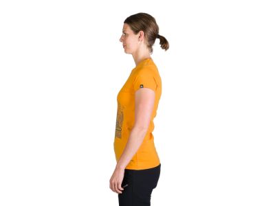 Damska koszulka Northfinder MABLE w kolorze jasnopomarańczowym