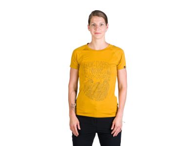 Northfinder SHARRON women&amp;#39;s t-shirt, goldenyellow