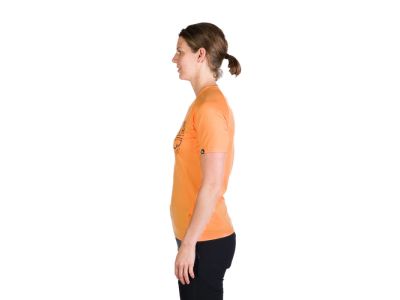 Northfinder VICKI női póló, világos narancssárga melange