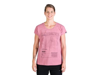 Damska koszulka Northfinder GAYLE w kolorze różowym