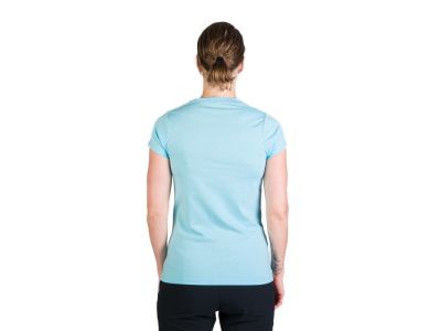 T-shirt damski Northfinder SHERRY w kolorze jasnoniebieskim