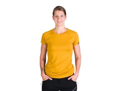 Damska koszulka Northfinder DIANE w kolorze złotożółtym