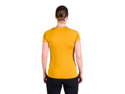 Damska koszulka Northfinder DIANE w kolorze złotożółtym