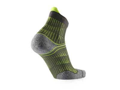 Sidas Run Anatomic Comfort socks, grey/yellow