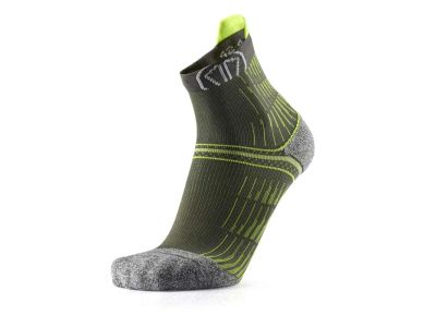 Sidas Run Anatomic Comfort Socken, grau/gelb