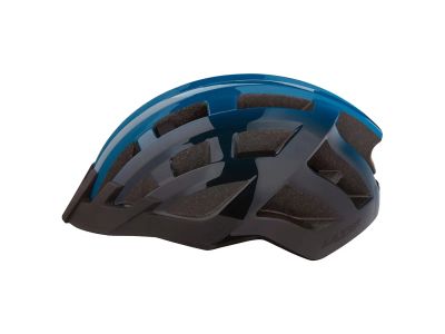 Lazer COMPACT DLX Helm, blau/schwarz