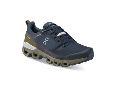 On Cloudwander Waterproof shoes, midnight/olive