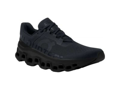 On Cloudmonster shoes, All black