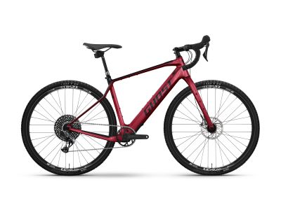 GHOST Path Asket Pro electric bike, red/black