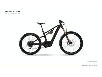 Lapierre Overvolt AM 9.7 B750 elektromos kerékpár, fekete