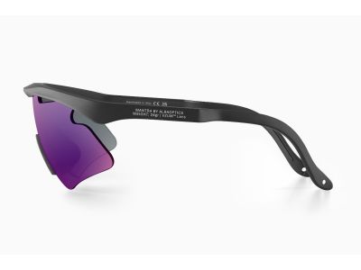 Alba Optics Mantra szemüveg, fekete/lila