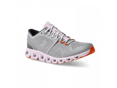 On Cloud X women&#39;s shoes, alloy/lily