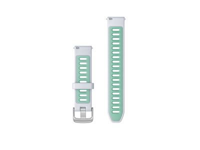 Garmin Quick Release silicone strap, 18 mm, whitestone/neo tropic