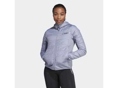 Jachetă adidas TERREX Multi Primegreen Hybrid Insulated pentru femei, Silver Violet