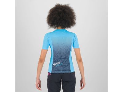 Karpos VERVE EVO women&#39;s jersey, blue atoll/sky captain