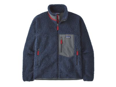 Patagonia Classic Retro-X jacket, new navy/wax red