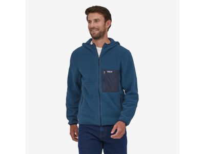 Patagonia Microdini Hoody sweatshirt, tidepool blue