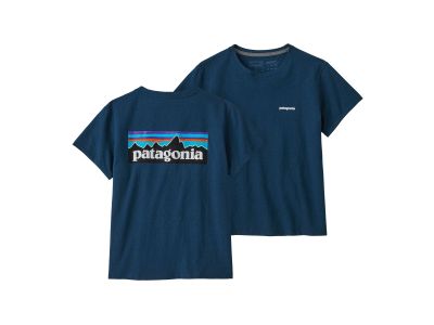 Patagonia P-6 Logo Responsibili-Tee Damen-T-Shirt, tidepool blue