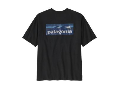 Patagonia Boardshort Logo Pocket Responsibili-Tee triko, ink black